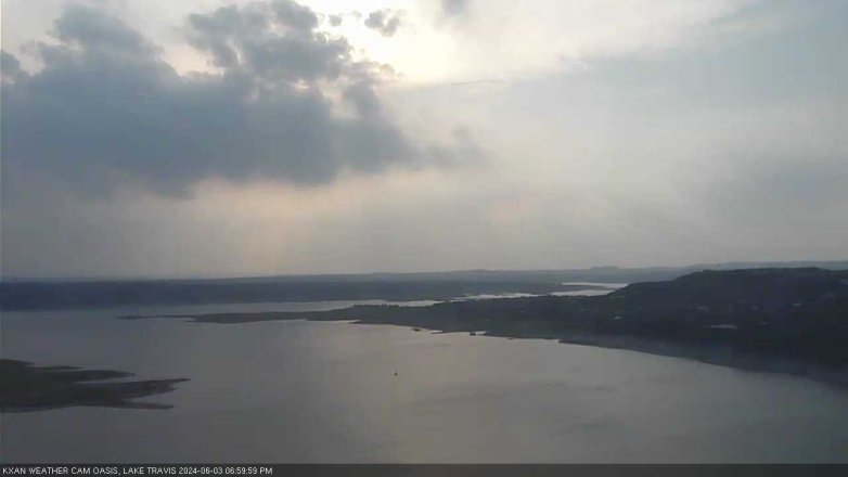 Lake Travis webcam, June 3, 2024 7:00 PM CT