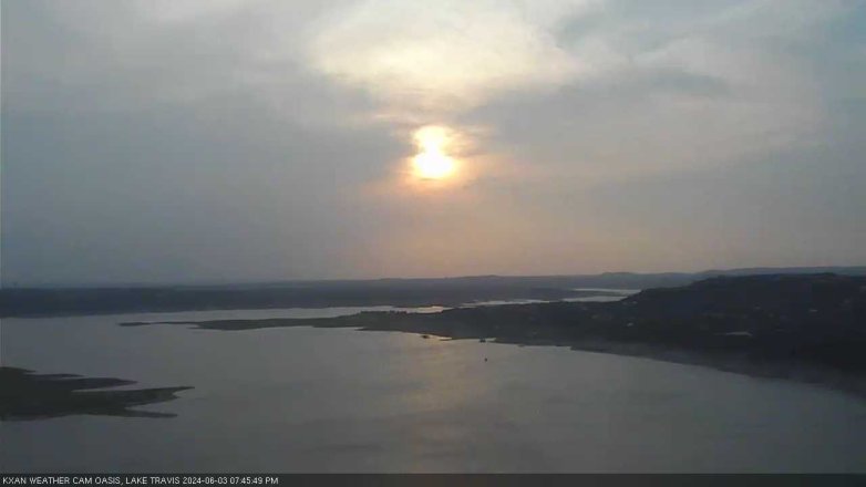 Lake Travis webcam, June 3, 2024 7:45 PM CT