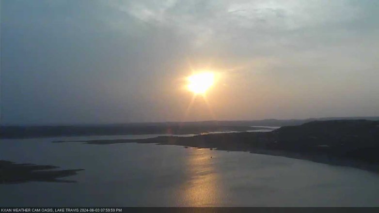 Lake Travis webcam, June 3, 2024 8:00 PM CT