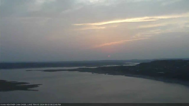Lake Travis webcam, June 3, 2024 8:25 PM CT