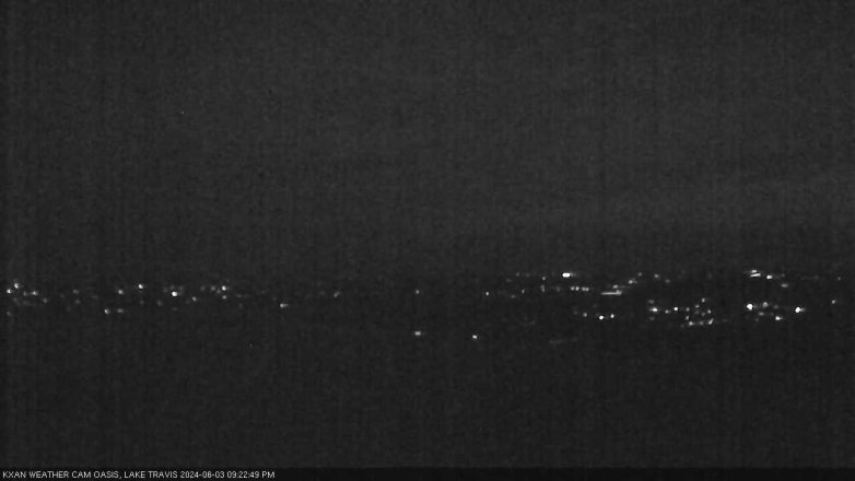 Lake Travis webcam, June 3, 2024 9:25 PM CT