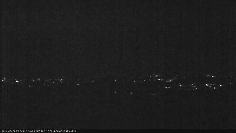 Lake Travis webcam, June 3, 2024 10:45 PM CT