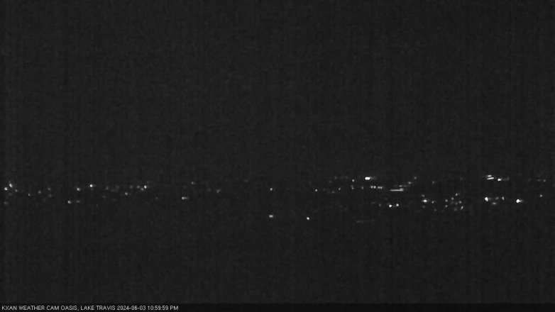 Lake Travis webcam, June 3, 2024 11:00 PM CT