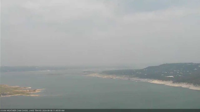 Lake Travis webcam, June 4, 2024 11:45 AM CT