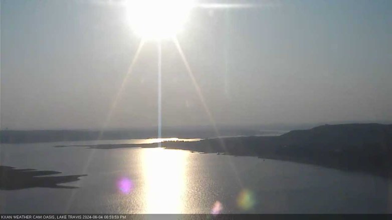 Lake Travis webcam, June 4, 2024 7:00 PM CT