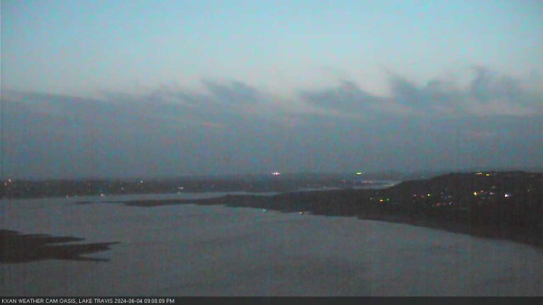 Lake Travis webcam, June 4, 2024 9:00 PM CT