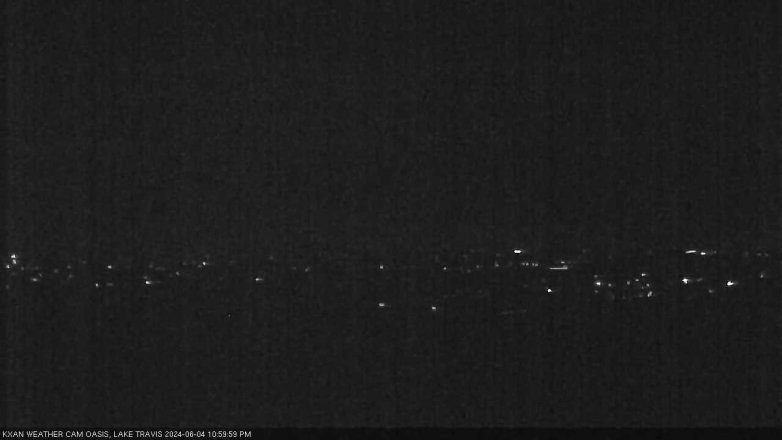 Lake Travis webcam, June 4, 2024 11:00 PM CT