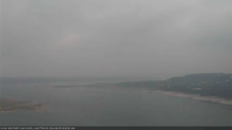 Lake Travis webcam, June 5, 2024 9:00 AM CT