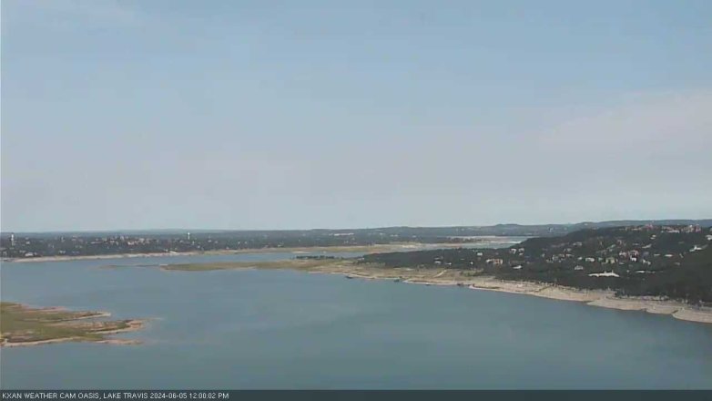 Lake Travis webcam, June 5, 2024 12:00 PM CT