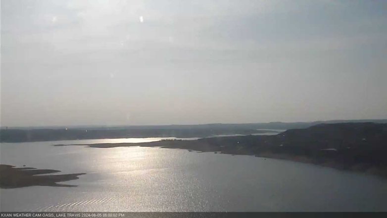 Lake Travis webcam, June 5, 2024 6:00 PM CT