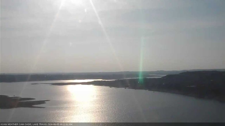 Lake Travis webcam, June 5, 2024 6:25 PM CT