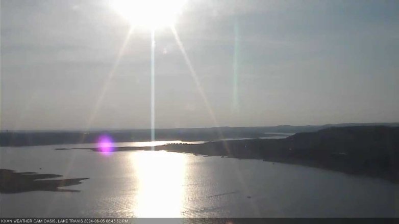 Lake Travis webcam, June 5, 2024 6:45 PM CT