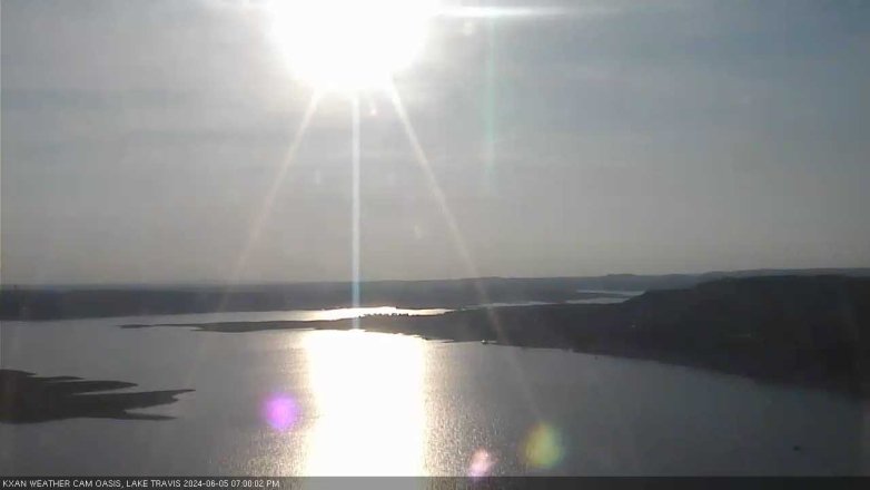 Lake Travis webcam, June 5, 2024 7:00 PM CT