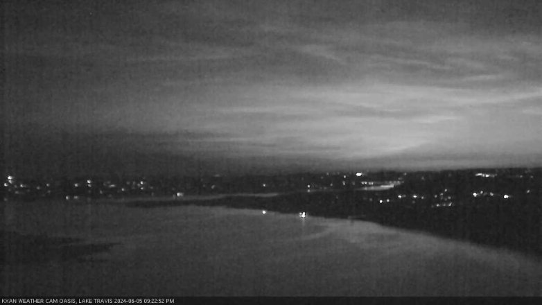 Lake Travis webcam, June 5, 2024 9:25 PM CT