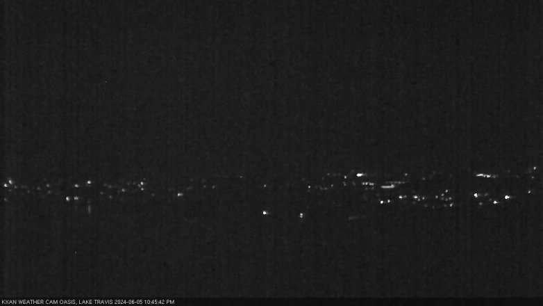 Lake Travis webcam, June 5, 2024 10:45 PM CT