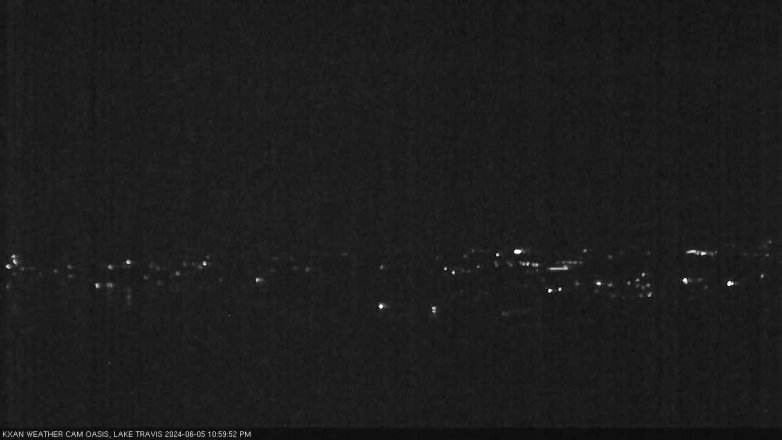 Lake Travis webcam, June 5, 2024 11:00 PM CT