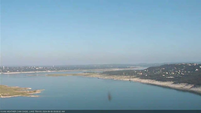 Lake Travis webcam, June 6, 2024 9:00 AM CT