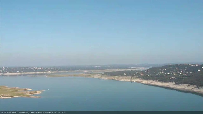 Lake Travis webcam, June 6, 2024 9:25 AM CT