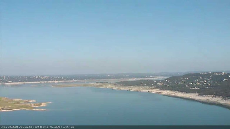 Lake Travis webcam, June 6, 2024 9:45 AM CT