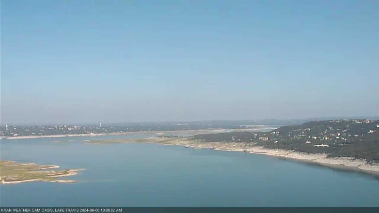 Lake Travis webcam, June 6, 2024 10:00 AM CT