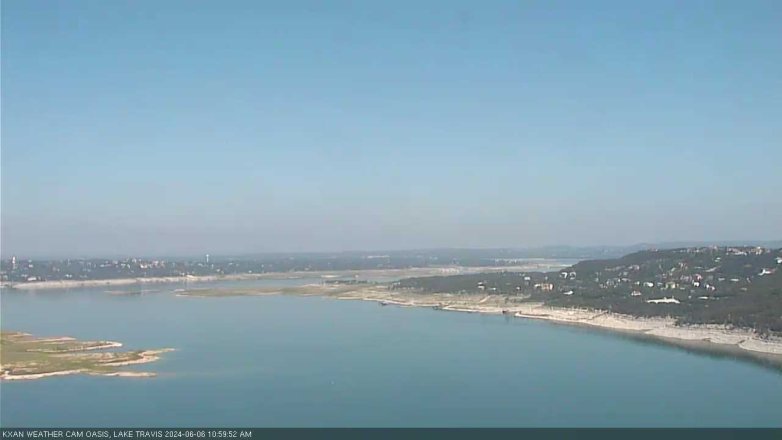 Lake Travis webcam, June 6, 2024 11:00 AM CT