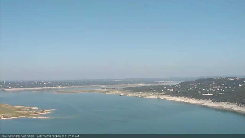 Lake Travis webcam, June 6, 2024 11:25 AM CT