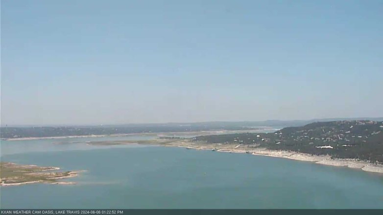Lake Travis webcam, June 6, 2024 1:25 PM CT