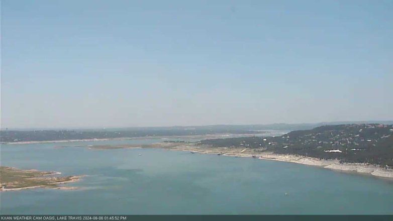 Lake Travis webcam, June 6, 2024 1:45 PM CT