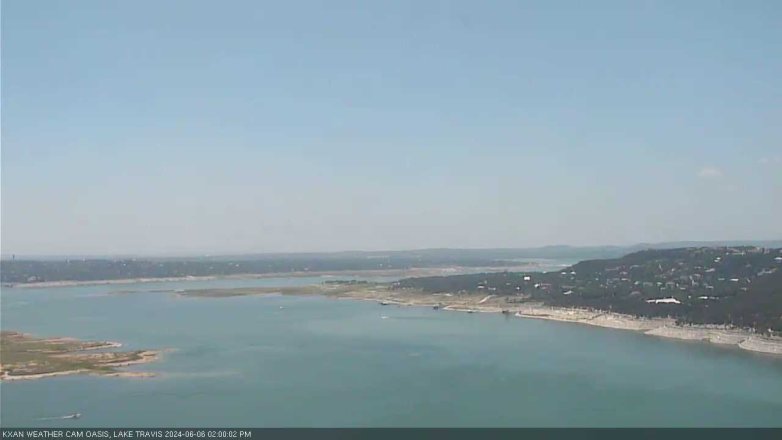 Lake Travis webcam, June 6, 2024 2:00 PM CT