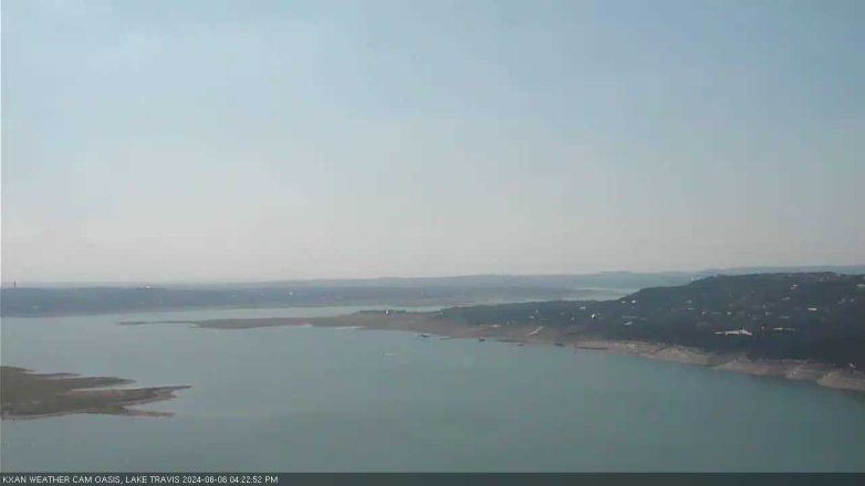 Lake Travis webcam, June 6, 2024 4:25 PM CT