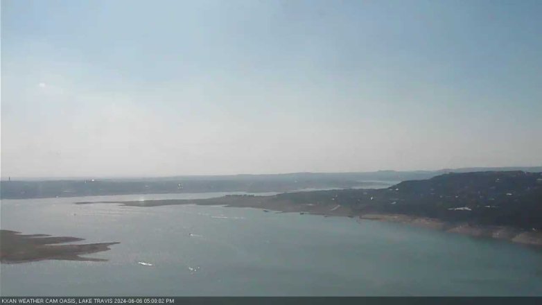 Lake Travis webcam, June 6, 2024 5:00 PM CT