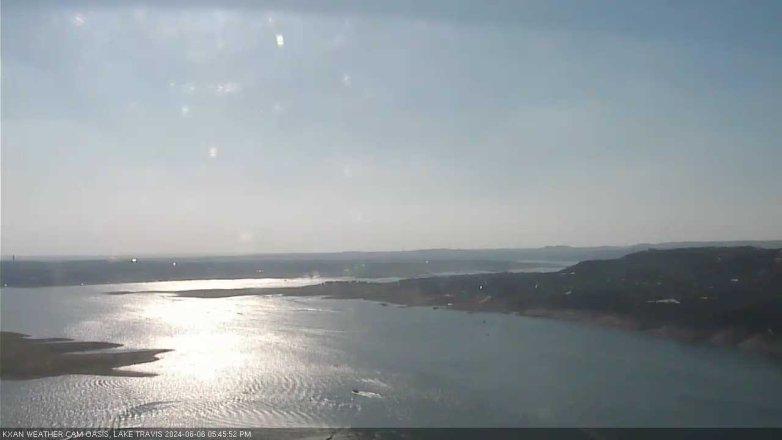 Lake Travis webcam, June 6, 2024 5:45 PM CT