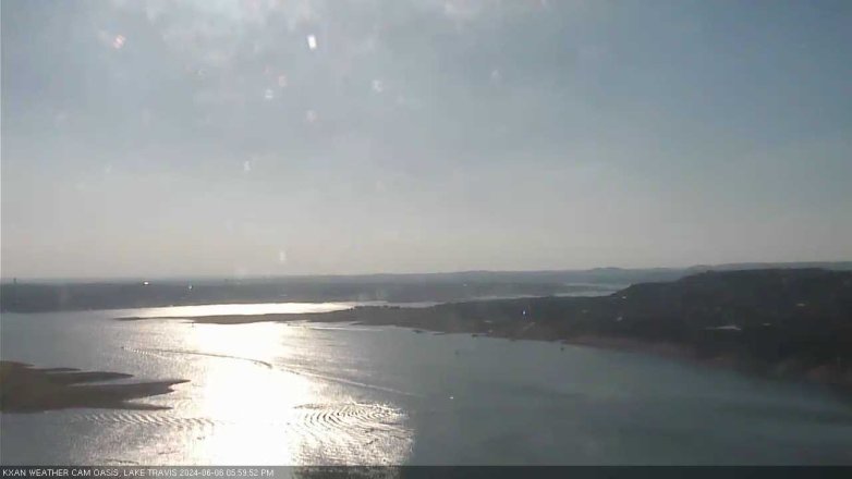 Lake Travis webcam, June 6, 2024 6:00 PM CT