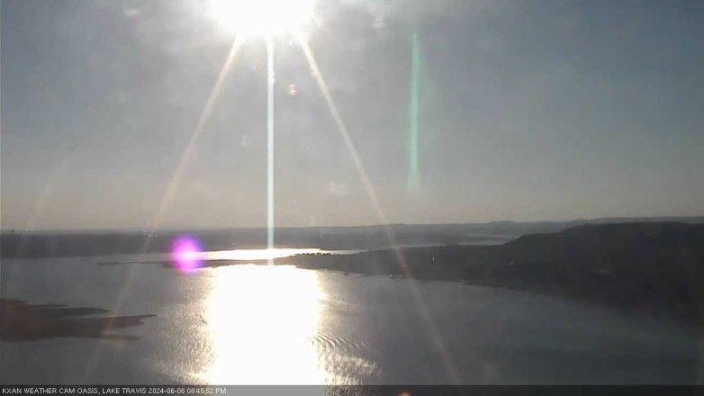 Lake Travis webcam, June 6, 2024 6:45 PM CT