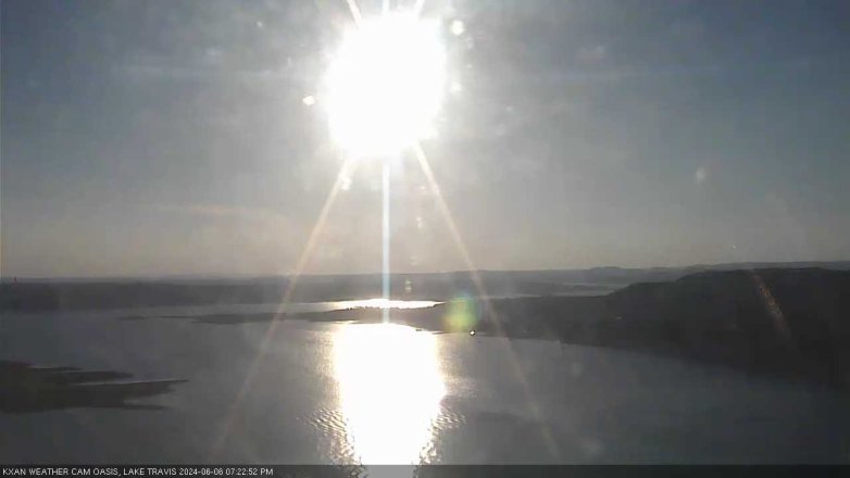 Lake Travis webcam, June 6, 2024 7:25 PM CT