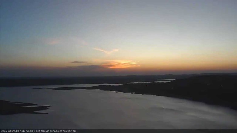 Lake Travis webcam, June 6, 2024 8:45 PM CT