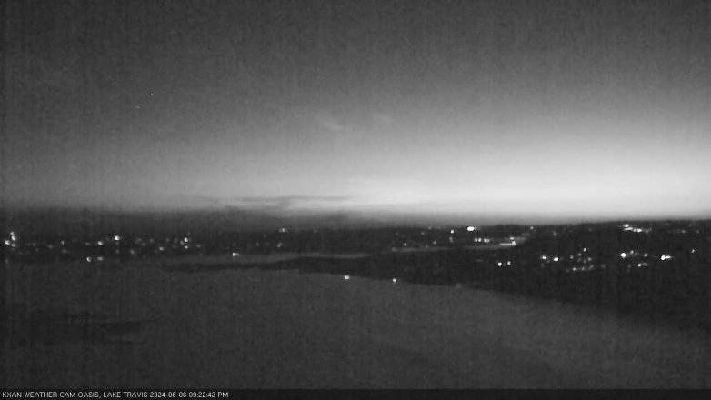 Lake Travis webcam, June 6, 2024 9:25 PM CT