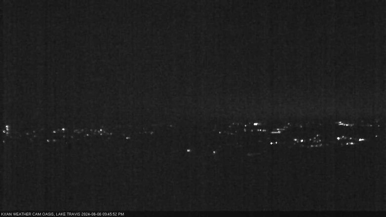Lake Travis webcam, June 6, 2024 9:45 PM CT