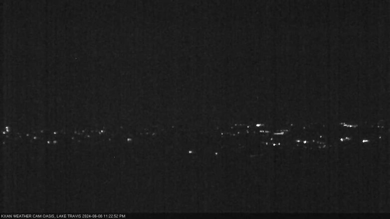 Lake Travis webcam, June 6, 2024 11:25 PM CT