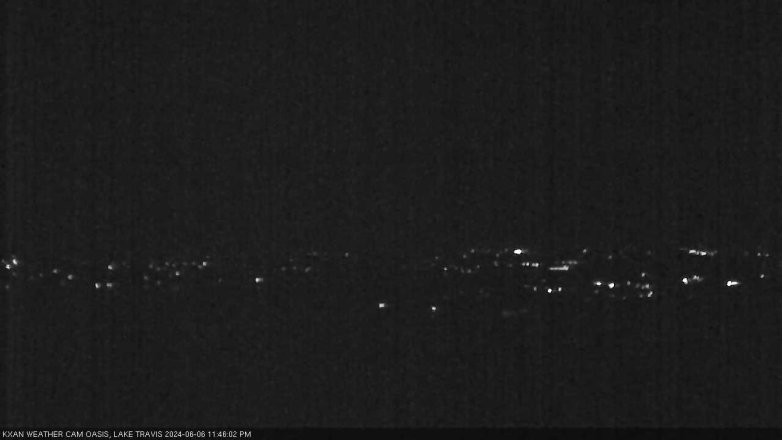 Lake Travis webcam, June 6, 2024 11:45 PM CT