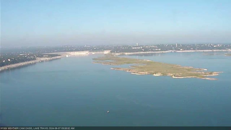 Lake Travis webcam, June 7, 2024 9:00 AM CT