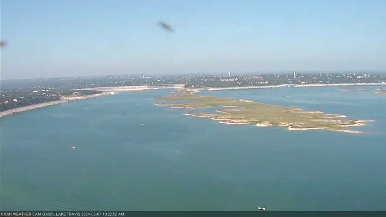 Lake Travis webcam, June 7, 2024 10:25 AM CT