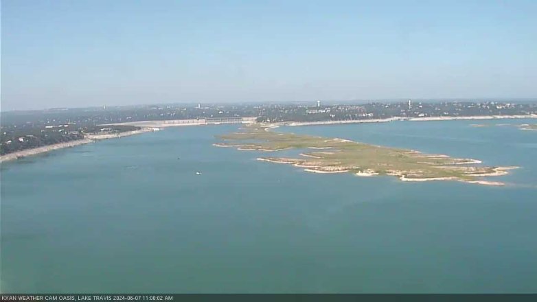 Lake Travis webcam, June 7, 2024 11:00 AM CT