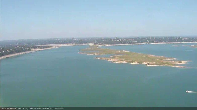 Lake Travis webcam, June 7, 2024 11:25 AM CT