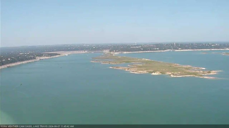 Lake Travis webcam, June 7, 2024 11:45 AM CT