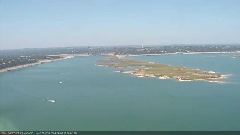 Lake Travis webcam, June 7, 2024 12:00 PM CT