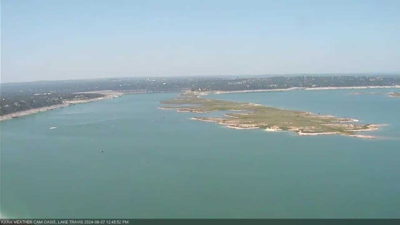 Lake Travis webcam, June 7, 2024 12:45 PM CT
