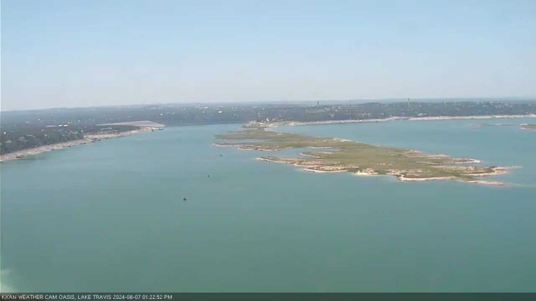 Lake Travis webcam, June 7, 2024 1:25 PM CT
