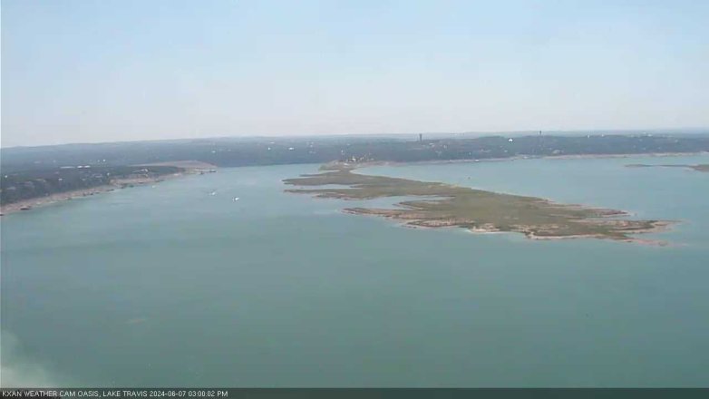 Lake Travis webcam, June 7, 2024 3:00 PM CT