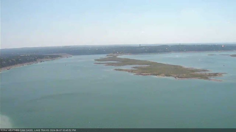 Lake Travis webcam, June 7, 2024 3:45 PM CT